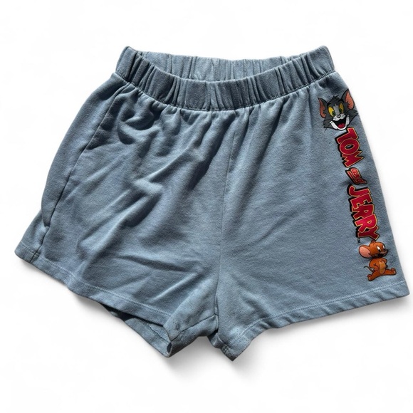 Pants - Women's Blue Tom and Jerry Shorts